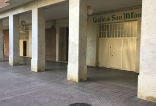 Gráficas San Millán fachada del local